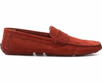 Bordeaux Leather Moccassin 1