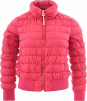 Fuchsia Polyamide Bomber 1