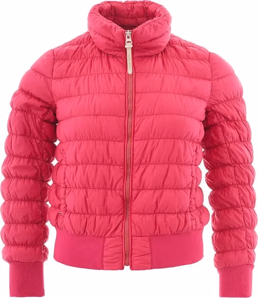 Fuchsia Polyamide Bomber