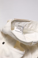 White Cotton Stretch Straight Fit Men Denim Jeans 5