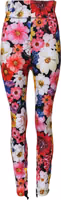 Multicolor Floral High Waist Leggings Pants 1