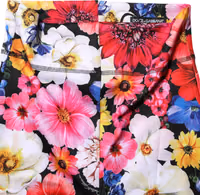 Multicolor Floral High Waist Leggings Pants 3