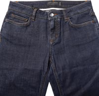 Blue Skinny Cotton Mid Waisted Denim Jeans 3