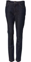 Blue Queen Patch AUDREY Mid Waist Denim Jeans 1