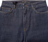 Blue Queen Patch AUDREY Mid Waist Denim Jeans 3
