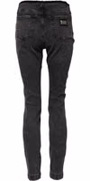 Gray Skinny Cotton Mid Waisted Denim Jeans 2