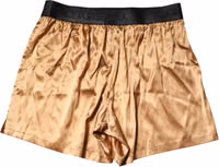 Beige Men Regular Boxer Eye Mask Set Underwear 3