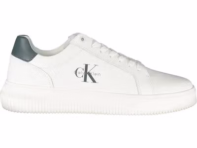Bianco Polyurethane Men Sneaker