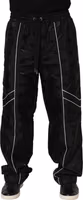 Black Cotton Straight Jogger Sweatpants Pants 1
