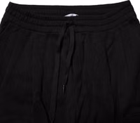 Black Cotton Logo Jogger Sweatpants Pants 4