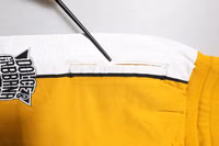 Yellow Cotton Drawstring Jogger Pants 5