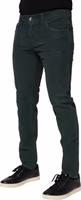 Green Cotton Corduroy Skinny Pants 2