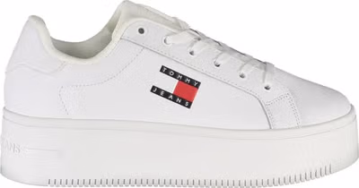White Leather Women Sneaker