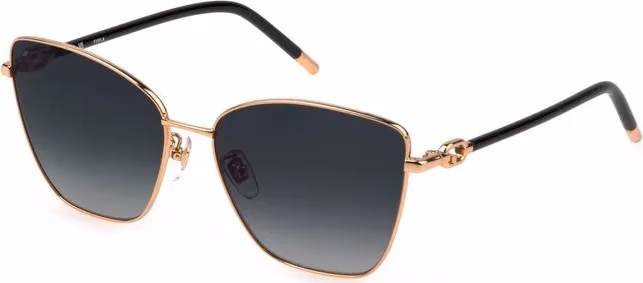 Gold Metal Women Sunglass