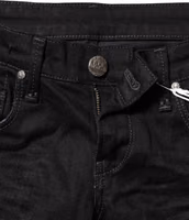 Black Cotton Slim Fit Denim Low Waist Denim Jeans 3
