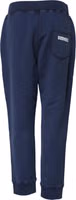 Blue Cotton Mid Waisted Jogger Pants 2