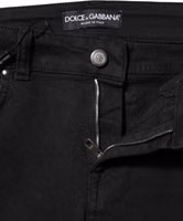 Black Cotton Skinny Mid Waist Denim Jeans 3