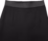 Black Wool Leggings Stretch Pants 3