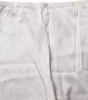 Ivory Silk Tapered High Waist Pants 4