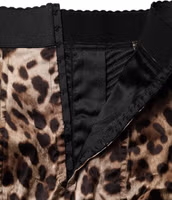 Brown Leopard High Waist Hot Pants Shorts 4