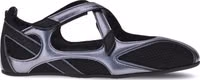 Black Polyethylene Ballet Flats 1