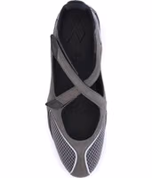 Gray Polyethylene Ballet Flats 4
