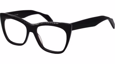 Black Plastic Glasses (Frames)