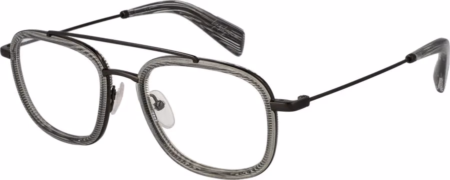 Gray Plastic Glasses (Frames)
