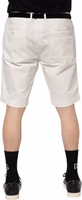 White Chinos Cotton Stretch Men Casual Shorts 3