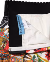 Multicolor Floral High Waist Hot Pants Shorts 3