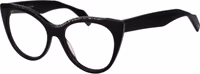 Black Plastic Glasses (Frames) 1