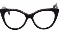 Black Plastic Glasses (Frames) 2