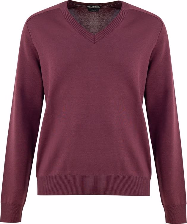 Purple Silk Sweatshirt