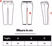 بنطال كارغو أسود من الفيسكوز 4