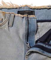Light Blue High Waist Skinny Denim Jeans 3