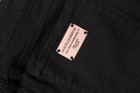 Black Cotton Skinny Mid Waist Denim Jeans 4