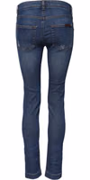 Blue Cotton Low Waist Skinny Denim Jeans 2