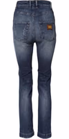 Blue Rhinestone Embellished Denim Jeans 2