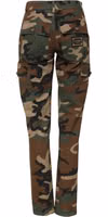 Multicolor Camouflage Cargo Pants 2