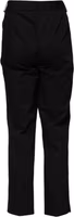 Black Cotton High Waist Formal Pants 2
