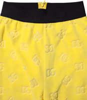Yellow Logo Slim Fit Leggings Pants 3