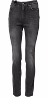 Dark Gray AUDREY Cotton Skinny Denim Jeans 1