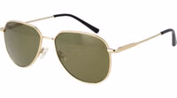 Gold Plastic Sunglasses 1
