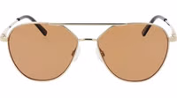 Gold Plastic Sunglasses 2