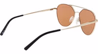 Gold Plastic Sunglasses 3