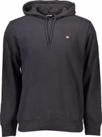 Black Cotton Men's Sweatshirt 1