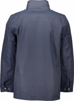 Blu Polyester Men's Jacket 2