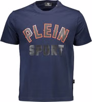 Blue Cotton Men T-Shirt 1