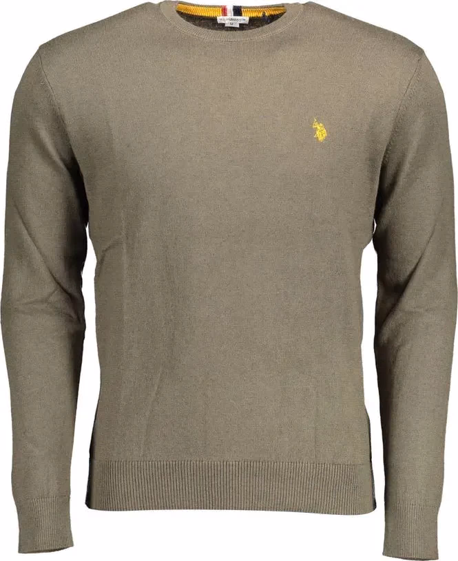 Green Cotton Men's Shirt