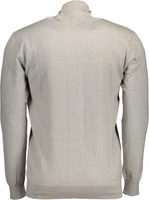 Gray Cotton Men's Sweater 2